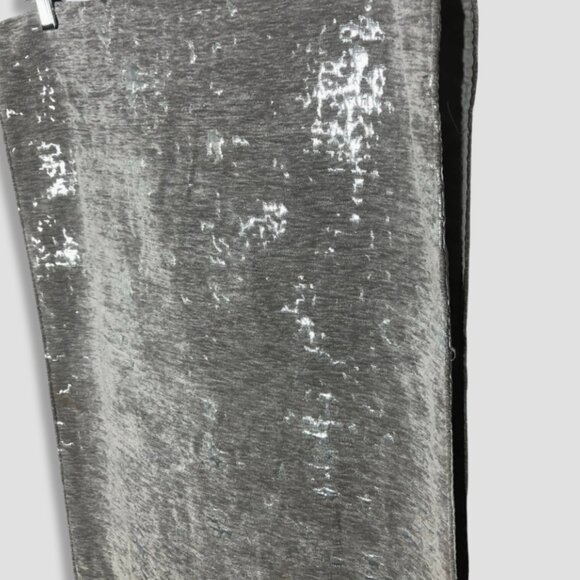 Glitz Shimmering Sequin Table Runner for Home Decor Tassel Accents Silver Gray - Picture 3 of 13